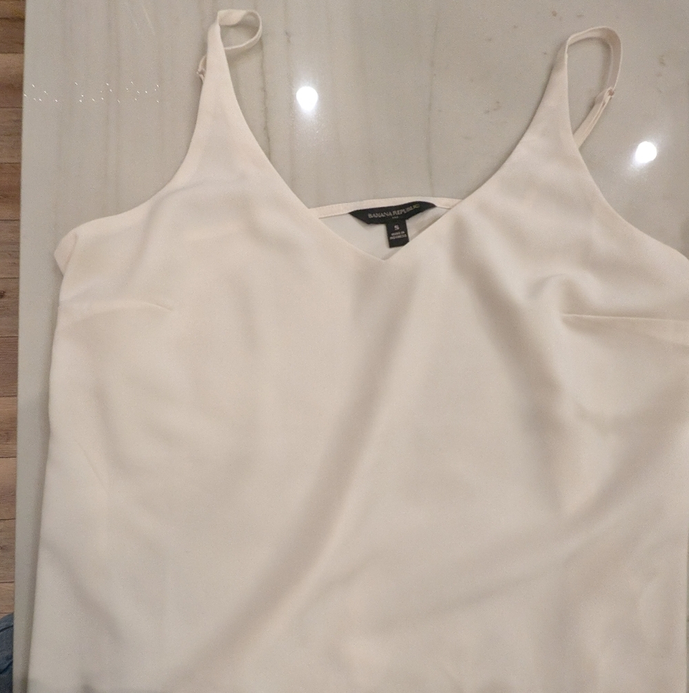 Banana Republic Cream Camisole Top